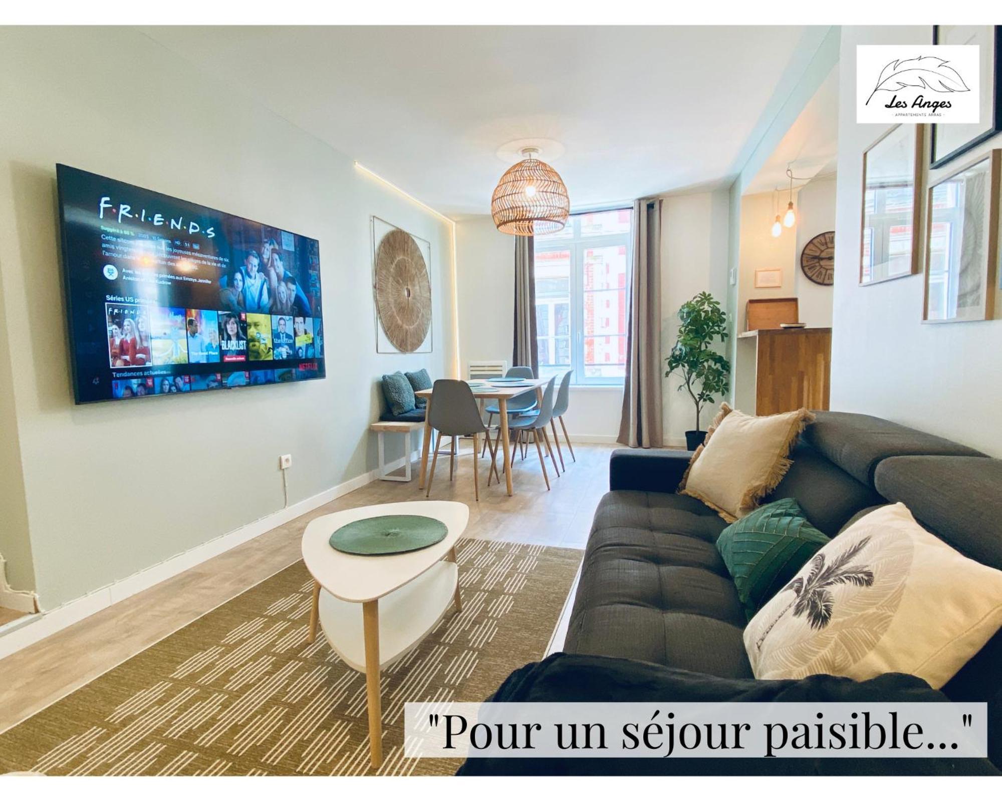 Le 9 De Coeur - 2 Chambres - 6 Couchages アラス エクステリア 写真